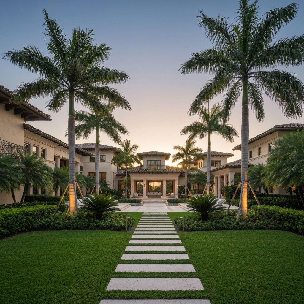 Luxury South Florida landscape
