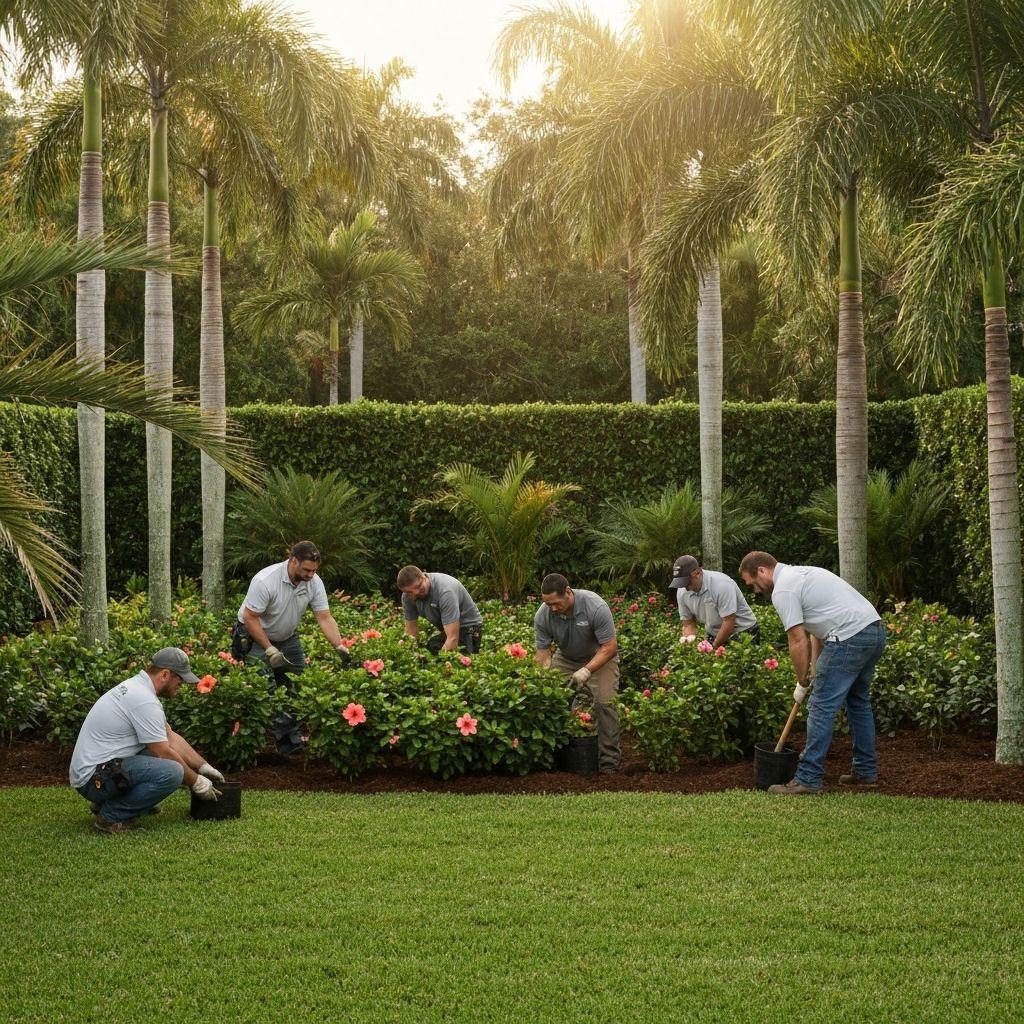 Verde Luxe team at work